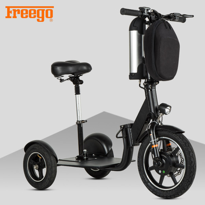 Xe tay ga có động cơ màu đen, Xe tay ga di động cho người già Tải trọng tối đa 100kg