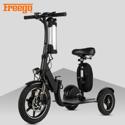 Xe tay ga có động cơ màu đen, Xe tay ga di động cho người già Tải trọng tối đa 100kg