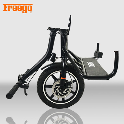 Xe lăn điện 14 inch / Xe tay ga khuyết tật có thể gập lại với ghế có thể tháo rời
