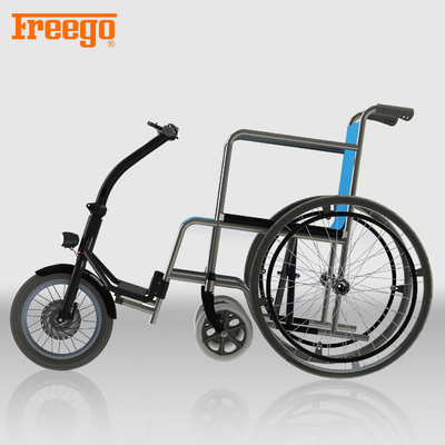 Xe lăn điện 14 inch / Xe tay ga khuyết tật có thể gập lại với ghế có thể tháo rời