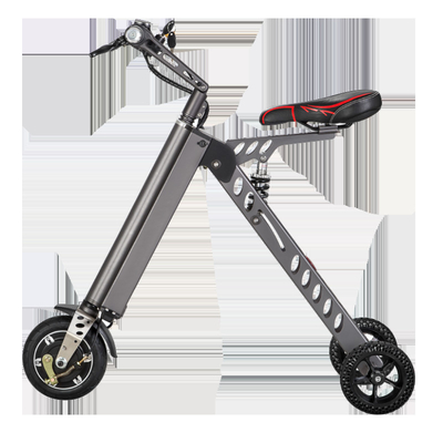 Xe đạp điện có thể gập lại 8 inch / Xe đạp gấp ba bánh với giảm xóc OEM