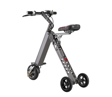 Xe đạp gấp có động cơ màu vàng / Xe đạp gấp nhỏ nhất nhẹ nhất Hỗ trợ pin