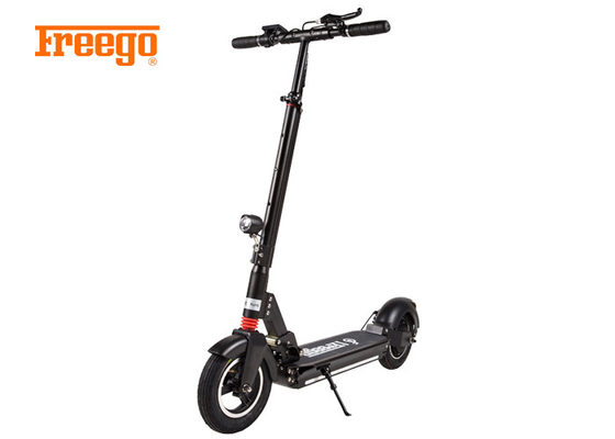 Thiết kế hiện đại Xe tay ga điện màu đen phổ biến / Xe tay ga nhẹ có thể gập lại