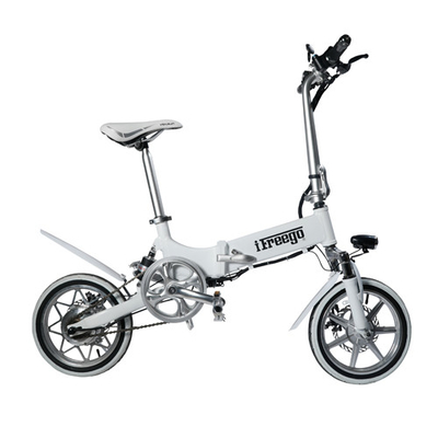 Xe đạp điện mini di động gấp / gấp lên xe đạp điện 36V7.8Ah 14 inch