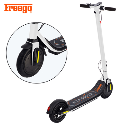 Chất liệu hợp kim Xe máy gấp dành cho người lớn, Xe máy đứng lên có động cơ 350W Phía trước động cơ