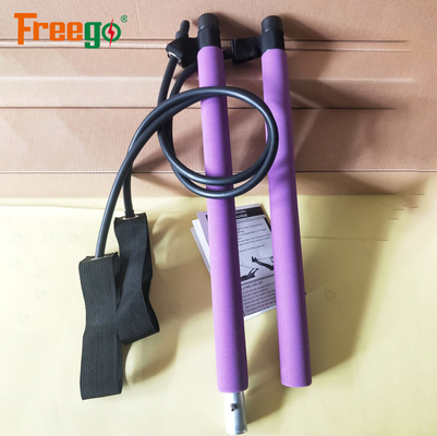 Trọng lượng nhẹ Thiết bị tập thể dục tại nhà Thép ống bọt Bao gồm Pilates Bar cho người lớn